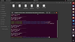 Multithreading Matrix Multiplication with pthreads C