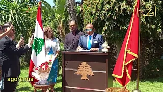السفير اللبناني في الرباط يستقبل راغب علامة على هامش مشاركته في موازين 