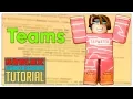 Advanced Roblox Scripting Tutorial - Teams Beginner to Pro 2020