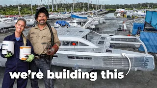 No Filter: A True Week of Building Our Own Catamaran (Part 25)