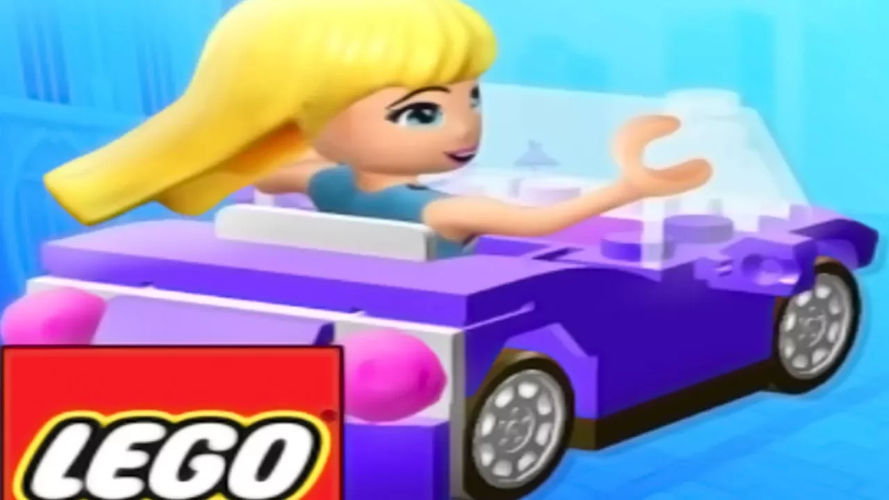 Lego Friends Pool Party Cartoons Games. 