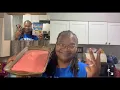 -The Viral Fun Fetti Cake w Strawberry Glaze