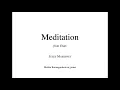 Massenet - Meditation from Thaïs (piano accompaniment)