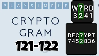 PlaySimple CRYPTOGRAM level 121 122