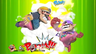SSBU All Final Smashes on Wario