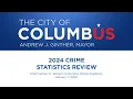 Press Conference 2024 Crime Statistics Review