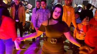 فرح شعبي نجوم التحدي موجه ولينا وتحدي بنات رقص شرقي في فرح شعبي ترند الشعبي 