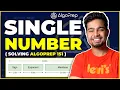 Leetcode Single Number Solving AlgoPrep 151 Nishant Chahar