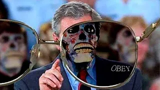 شاب لاقى نضاره بتكشف الوجه الحقيقى للفضائيين الى عايشن بين البشر ملخص فيلم They Live 