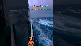 مشهد مرعب في المحيط الاطلسي 