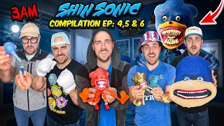 1 HOUR Shin Sonic In Real Life! Episodes 4,5 and 6!