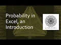 Probability in Excel an Introduction