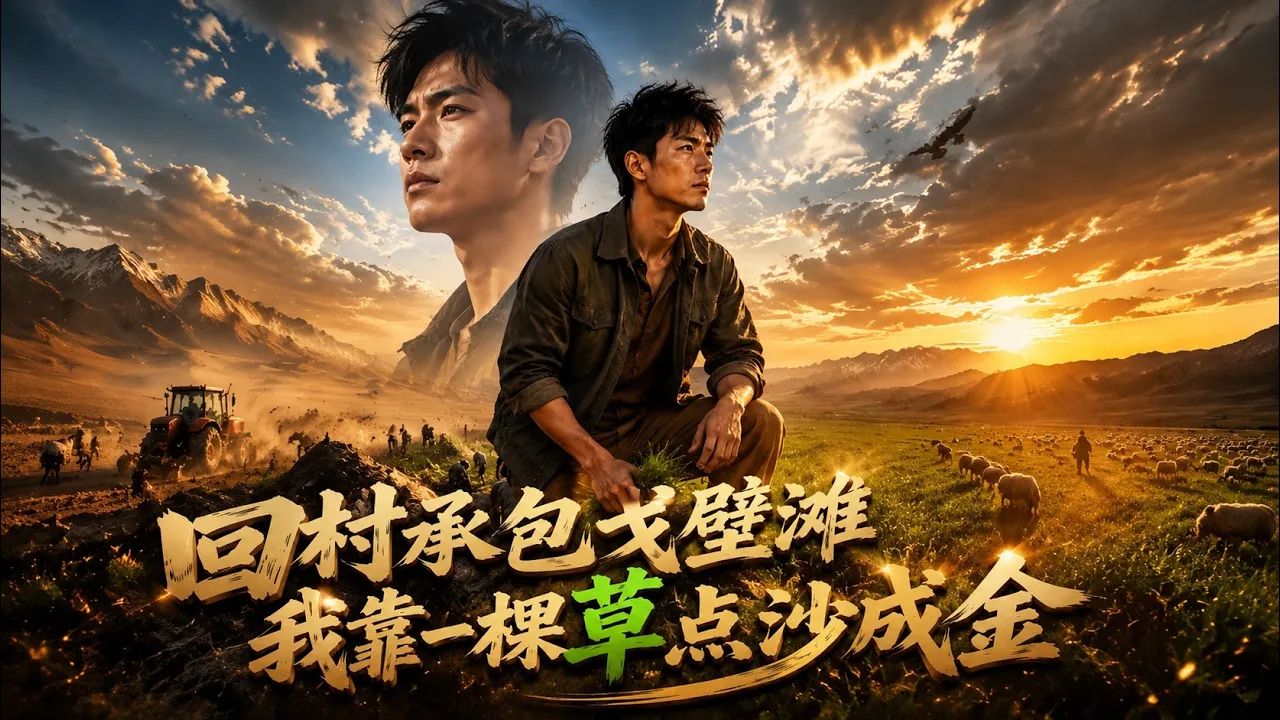 回村承包戈壁滩,我靠一棵草点沙成金