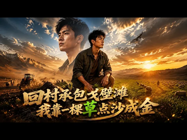 回村承包戈壁滩,我靠一棵草点沙成金