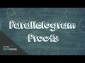 Parallelogram Proofs