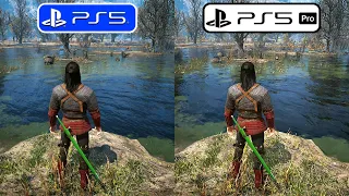 The Blood of Dawnwalker - PS5 vs PS5 PRO Graphics & Frame Rate Comparison