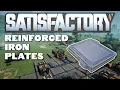 EASY Reinforced Iron Plate Factory Satisfactory 1 0 Guided Playthrough Ep 3