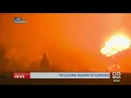 Explosion of fire caught on camera during live Q13 News report