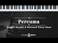 Download Lagu Percuma - Anggis Devaki \u0026 Betrand Putra Onsu | KARAOKE PIANO