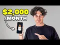 How I built an app that makes 2 000 in one month from scratch