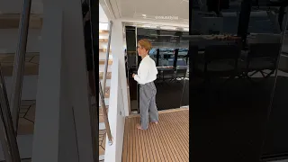 $6.8M Yacht-Home ⬆️Full Tour ⬆️ #yachts #YachtTour