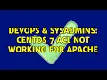 DevOps SysAdmins CentOS 7 acl not working for apache