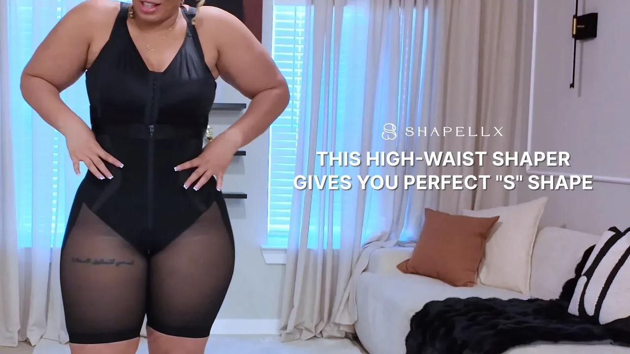 Shapellx — SHAPELLX Shapewear Review: High-Waisted Full Body Suit (YouTube video ad)