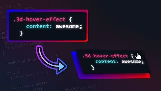 3D Tilting Card Effect with Mouse Tracking HTML CSS JS