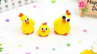 Converted handmade clay into cute animals