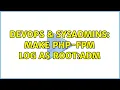 DevOps SysAdmins Make php-fpm log as root adm