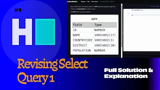HackerRank SQL Series Basic SQL Queries Explained for Beginners Step-by-Step