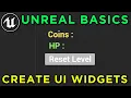 Creating Your First UI Widget Blueprint Unreal basics 101 course