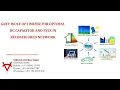 GREY WOLF OPTIMIZER FOR OPTIMAL DG CAPACITOR AND EVCS IN RECONFIGURED NETWORK
