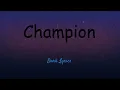 Download Lagu NEONI and burnboy - CHAMPION (Lyrics)