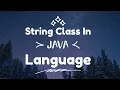 String Class In JAVA Language Part-1
