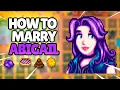 Stardew Valley Abigail Guide Best Gifts Heart Events Marriage