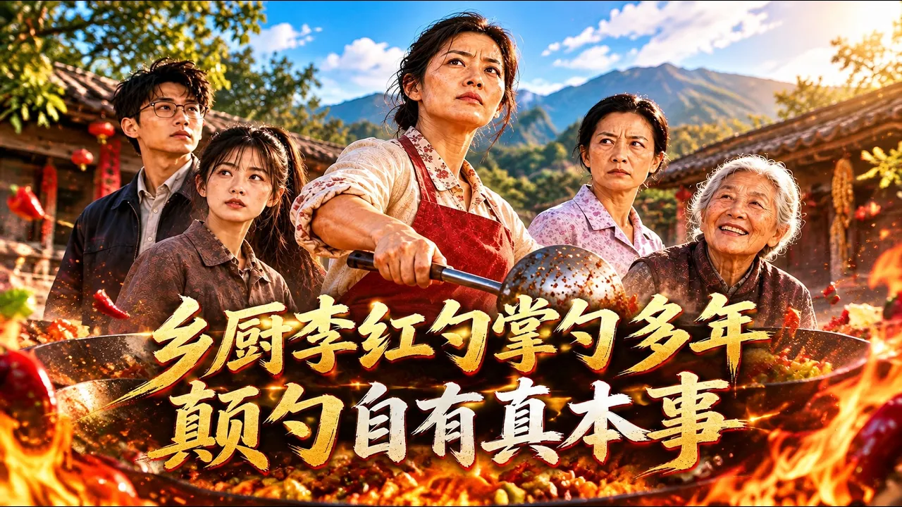 乡厨李红勺掌勺多年,颠勺自有真本事