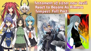 Download Test Testament of Sister New Devil React to Basara as Rimuru Tempest | AU | Rimuru x Harem |FullPart MP3