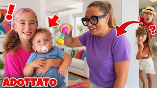 GIORGIA TROVA UN NEONATO ABBANDONATO E LO ADOTTA DI NASCOSTO! PAPÀ SALVO LO SCOPRE!