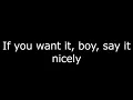 JOURDIN PAULINE - SUGAR (Lyrics)