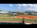 LECOM Park vantage point First-base line during batting practice