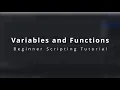 Beginner Roblox Scripting Tutorial Variables and Functions