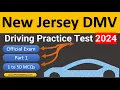 2024 NJ Drivers Permit Practice Test 50 Questions Answers
