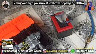 PEMASANGAN SPRAYER MODIFIKASI dan cara penggunaan nya