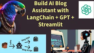 Build AI application with LangChain Streamlit and OpenAI GPT LangChain tutorial ChatGPT LLM