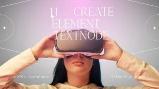 CreateElement - CreateTextNode JavaScript