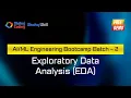 Exploratory DataAnalysis EDA in Machine Learning Shohoj Coding