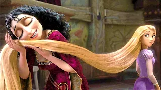 أميرة شعرها فيه سحر وبتكتشف إنها الأميرة المفقودة ملخص فيلم Tangled 
