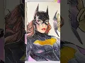 drawing Batgirl