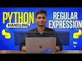 Python Programming Unit 6 Regular Expressions in Python